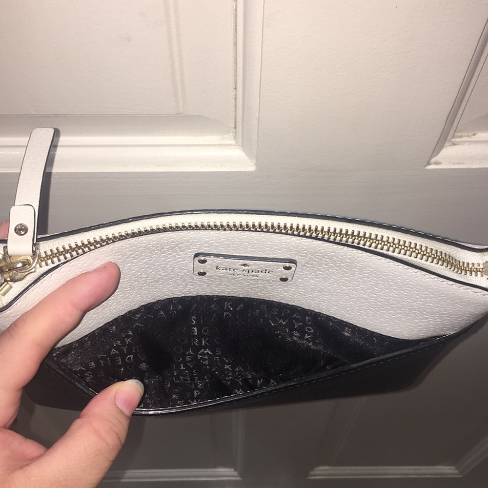 Kate Spade Black White Millie Crossbody Purse Bag - Picture 5 of 16